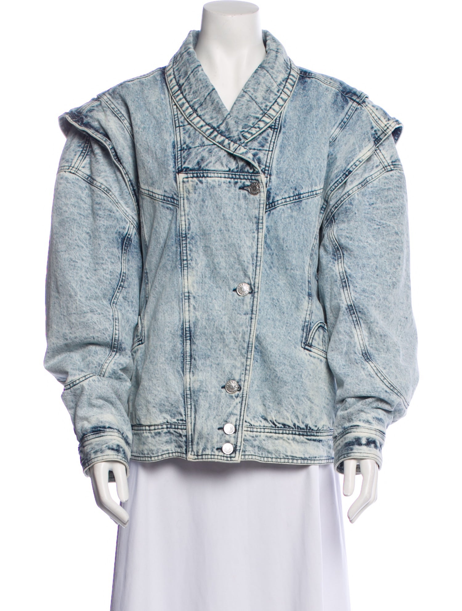 Isabel Marant Printed Denim Jacket w/ Tags